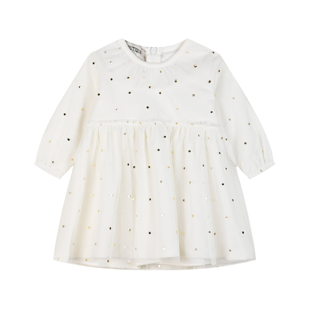 Off White Infant'S Dress Energiers