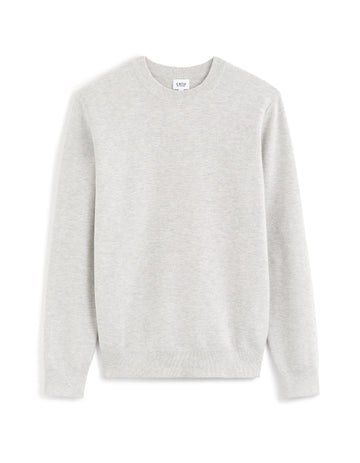 Bepic Grey Mel Crew Neck Jumper