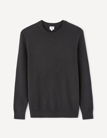 Bepic Pewter Crew Neck Jumper Celio