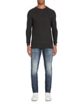 Pewter Crew Neck Jumper