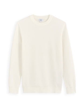 Bepic Ecru Crew Neck Jumper