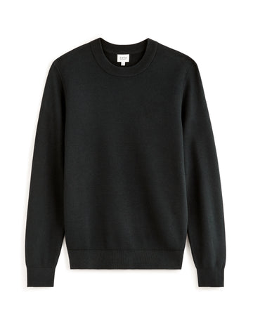 Bepic Black Crew Neck Jumper