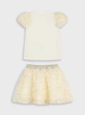 Ecru GIRL'S SET