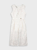 Ecru GIRL'S JUMPSUIT