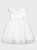 Ecru GIRL'S DRESS