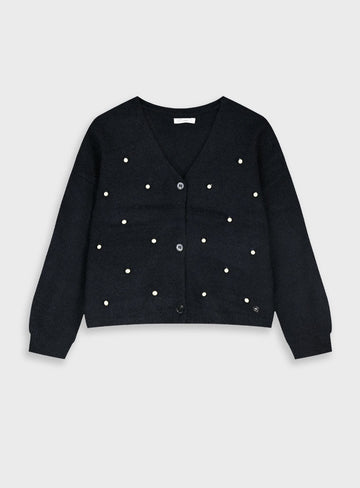 Children's Black Cardigan For Girl Energiers