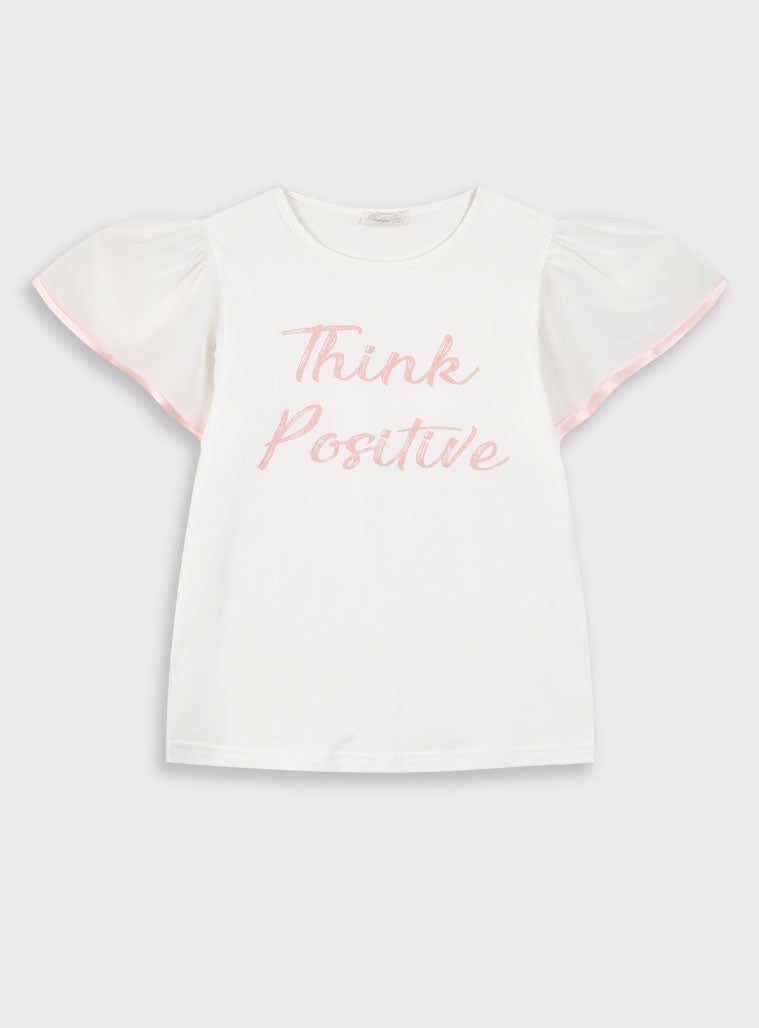 Boutique top with print for girls Energiers