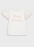 Boutique top with print for girls Energiers