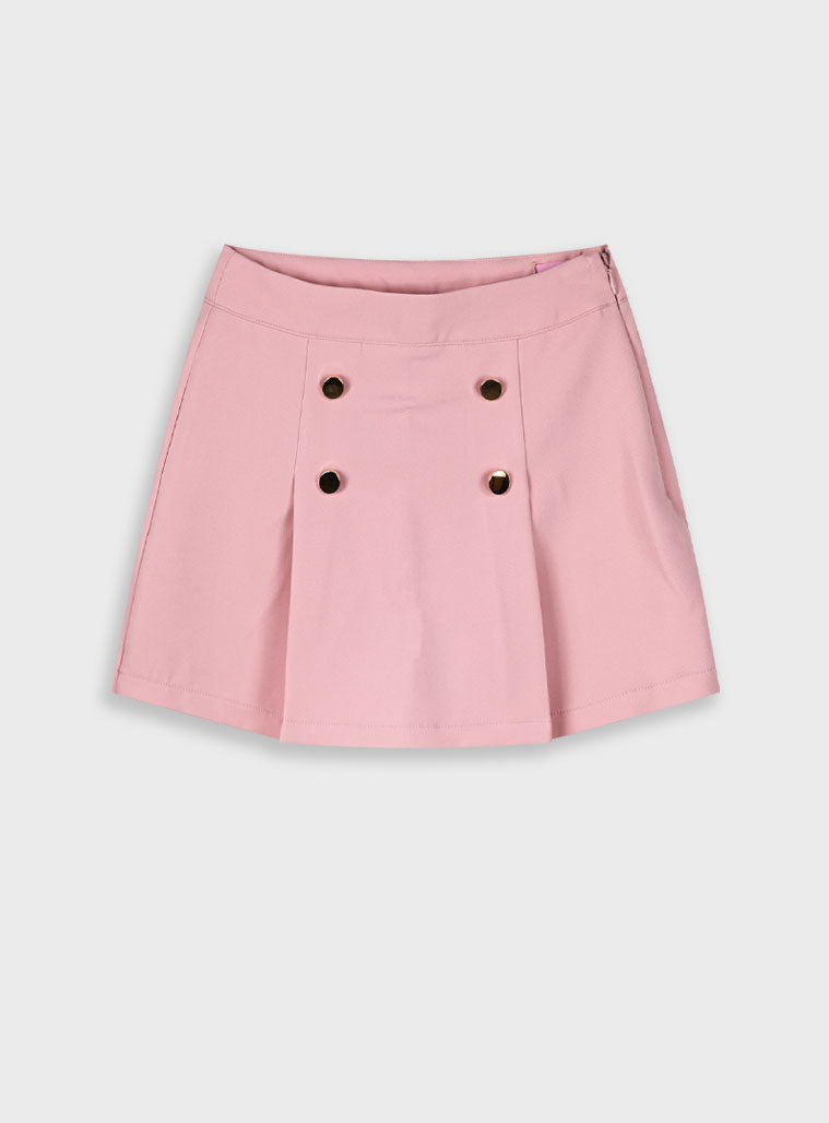 Dusty Pink GIRL'S SKORT