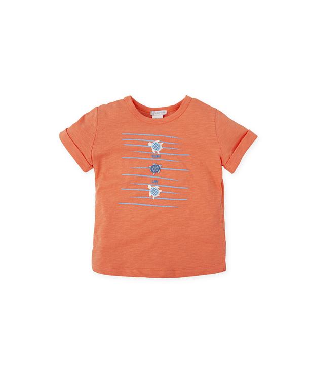 Coral t-shirt KHABBAZ