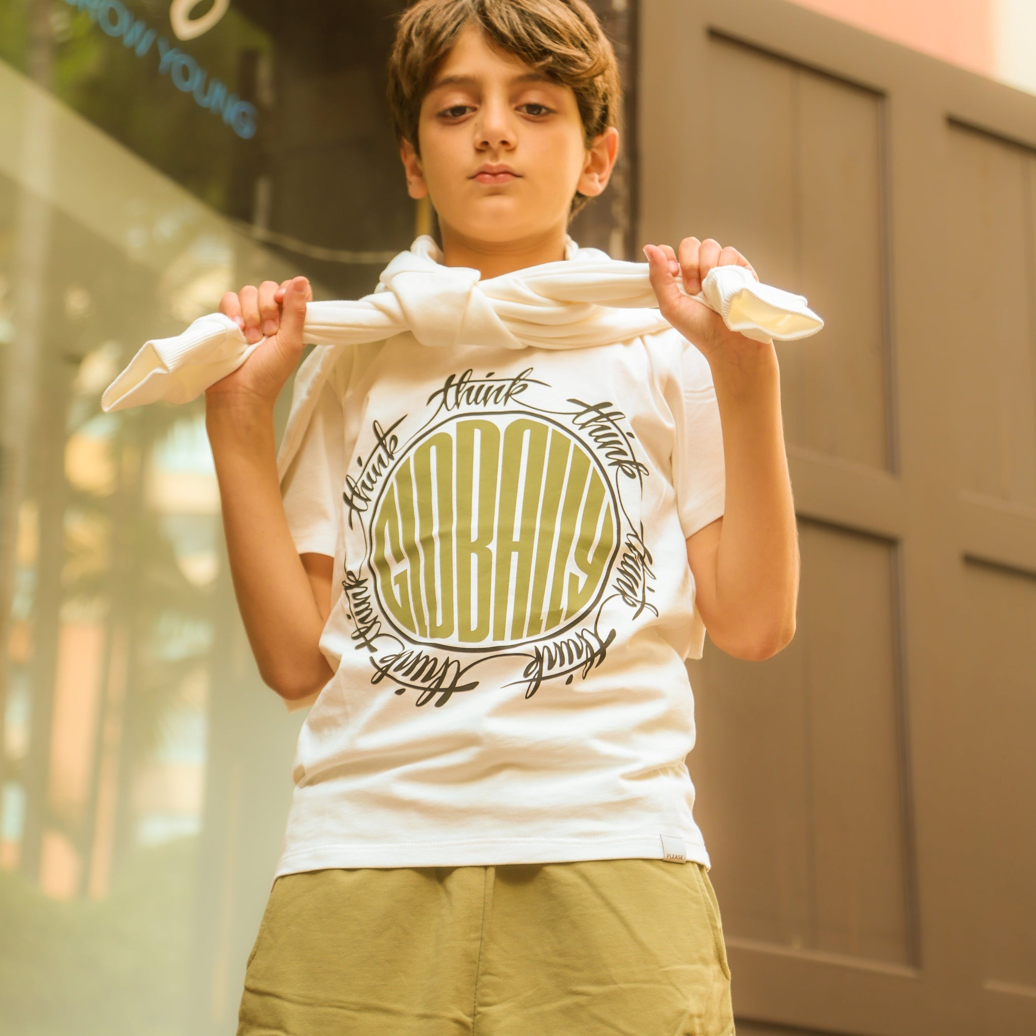 White T-Shirt KHABBAZ