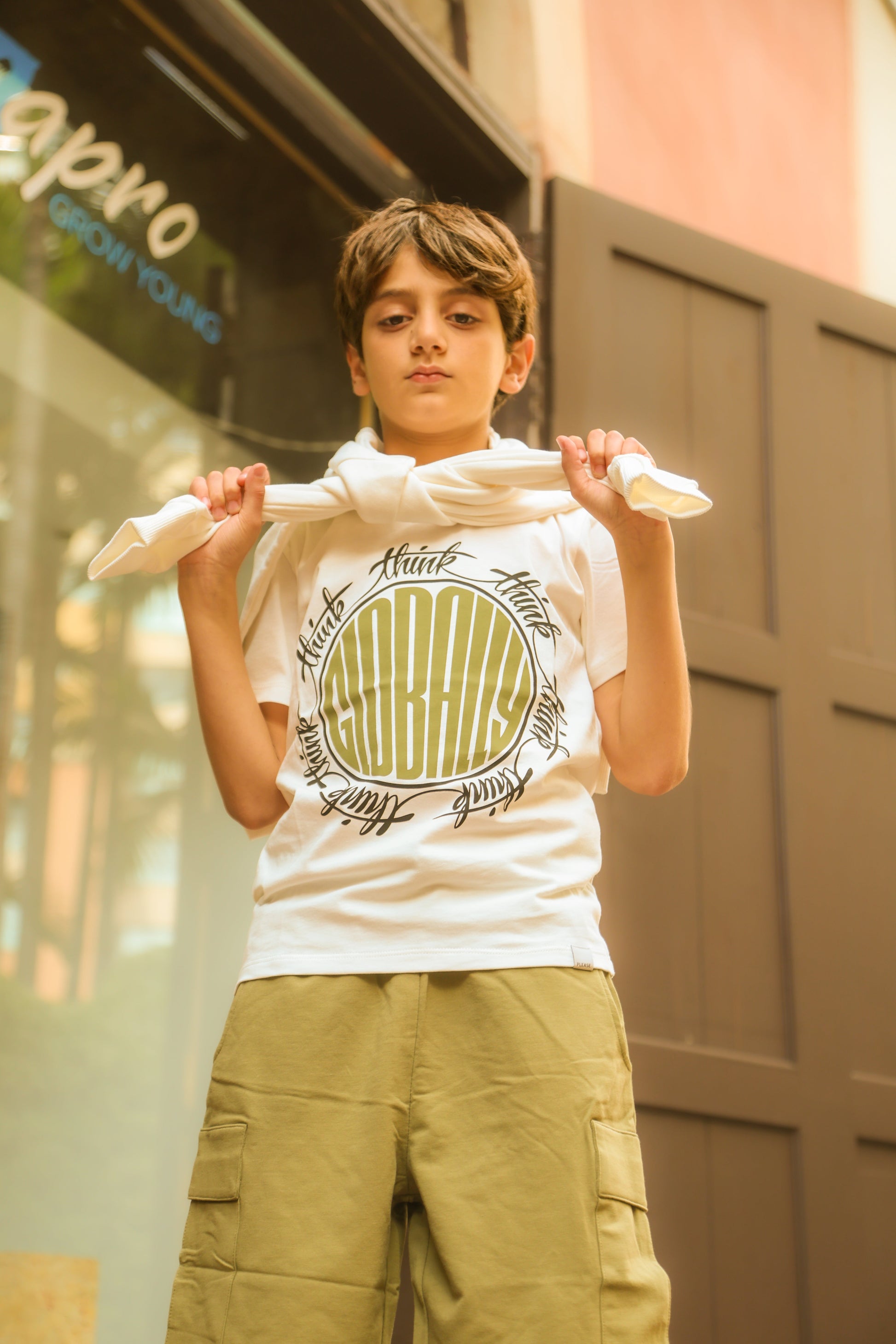 White T-Shirt KHABBAZ