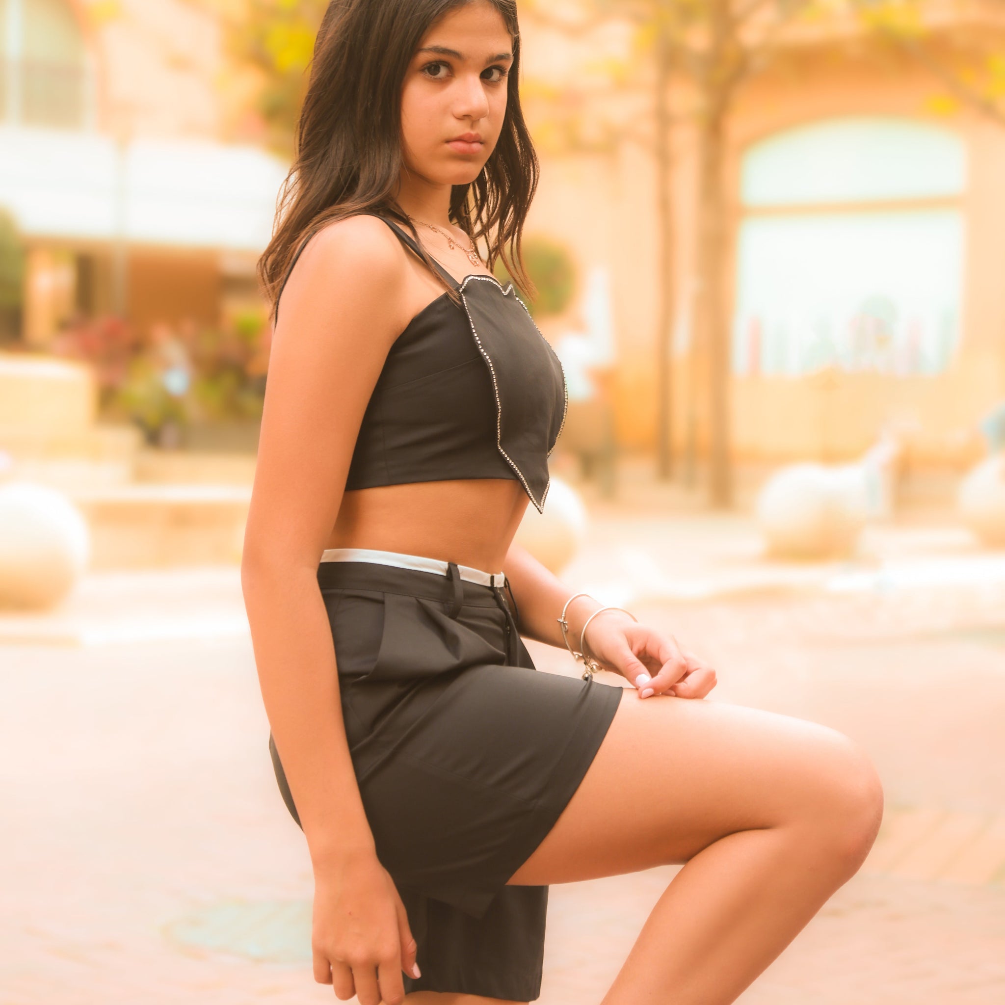 Black Blouse KHABBAZ