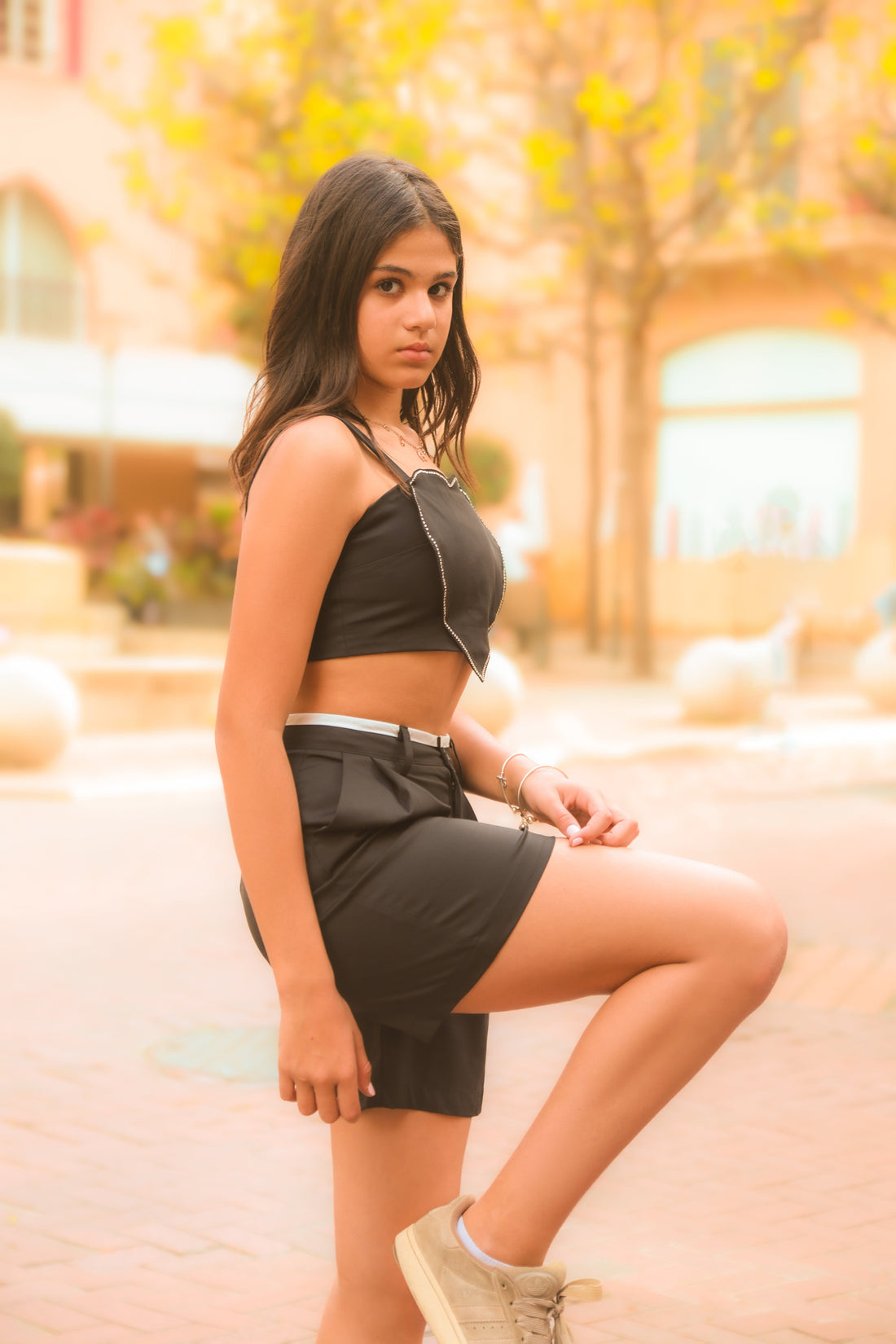 Black Blouse KHABBAZ
