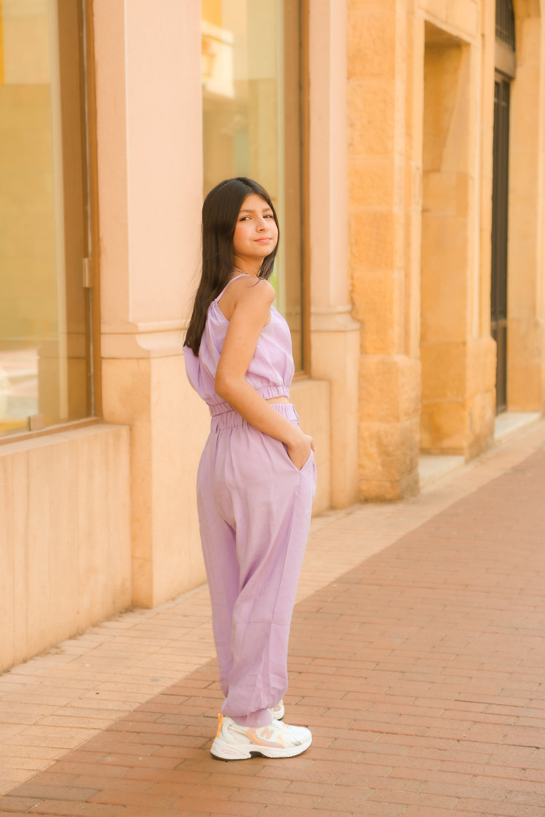 Lilac Pants KHABBAZ