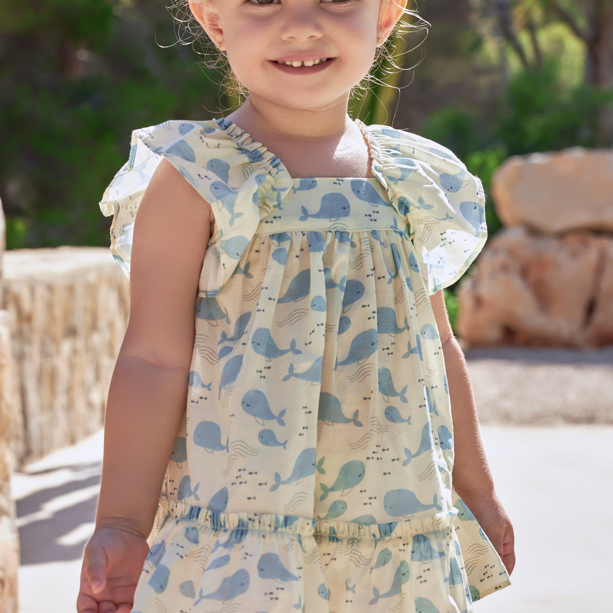 Yellow dress KHABBAZ