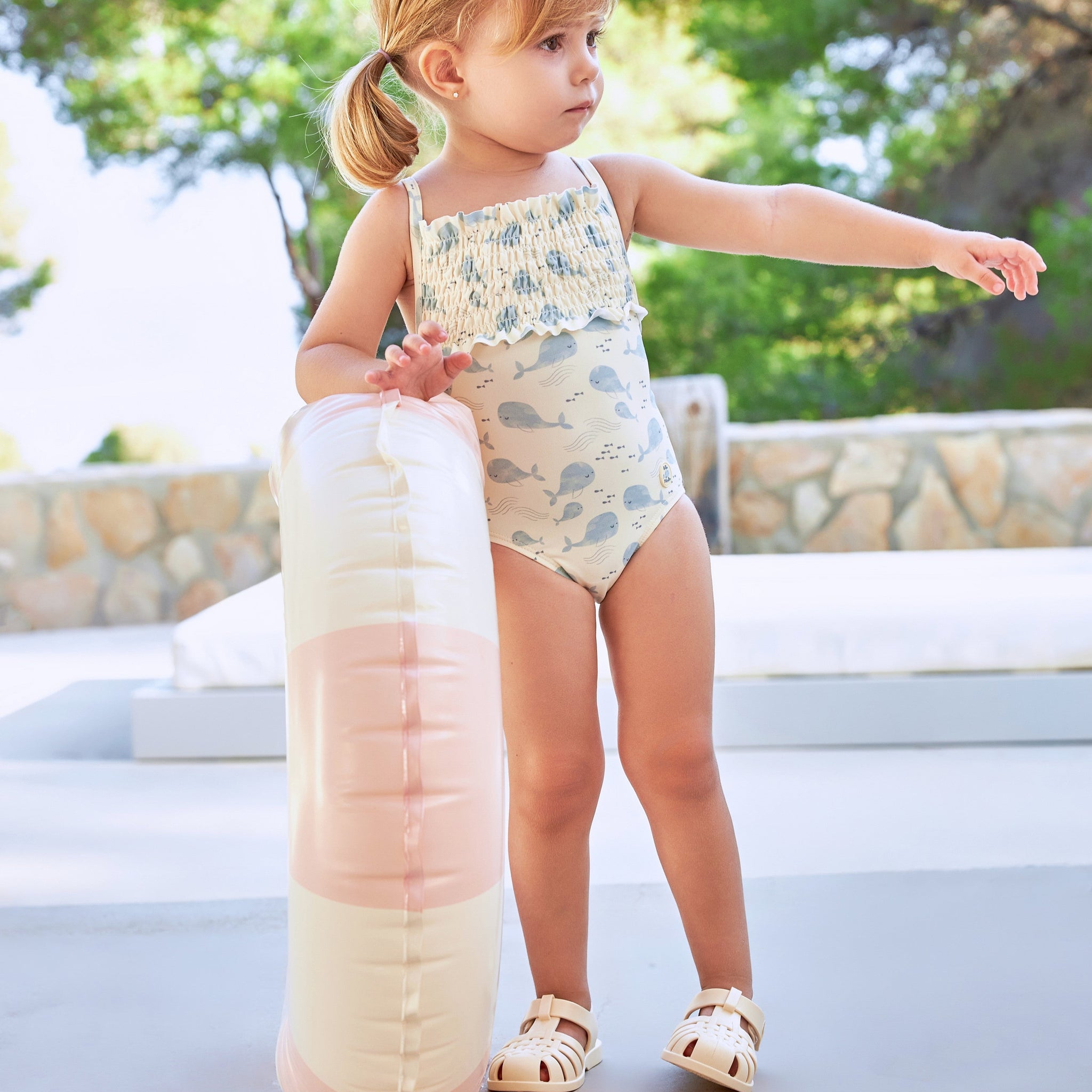 Yellow swimsuit KHABBAZ