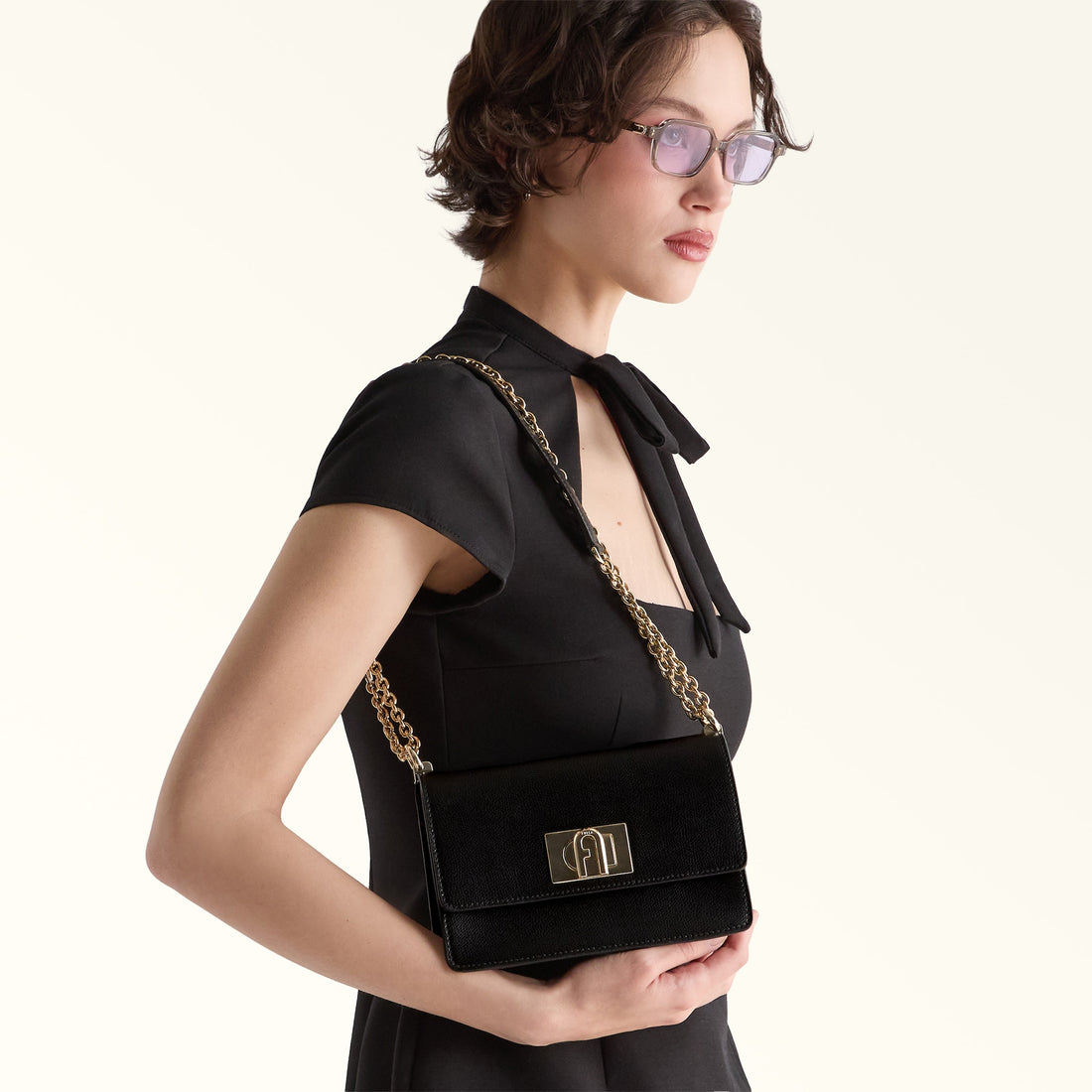Furla 1927 Mini Crossbody Bag In Leather