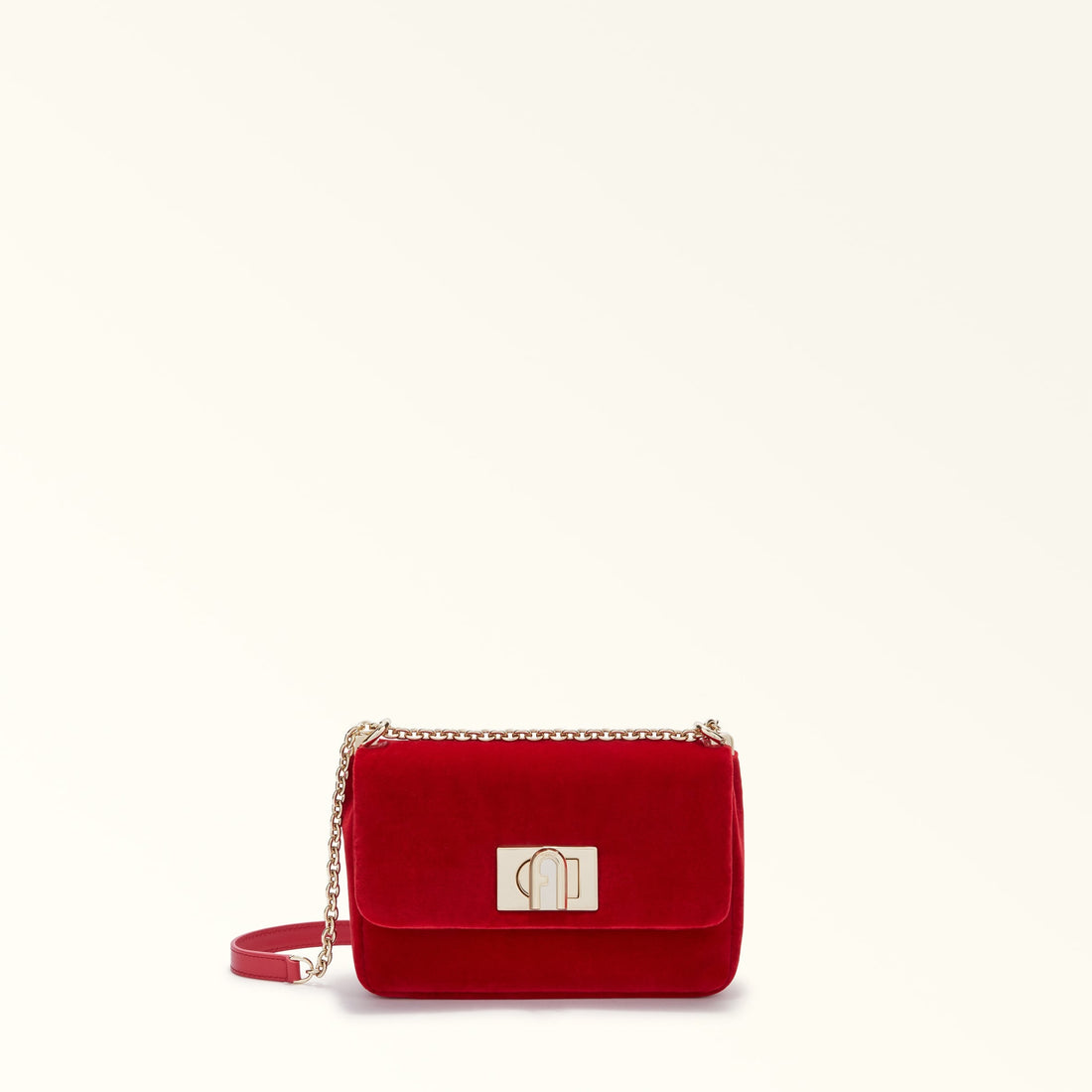 FURLA 1927 CROSSBODY ROSSO