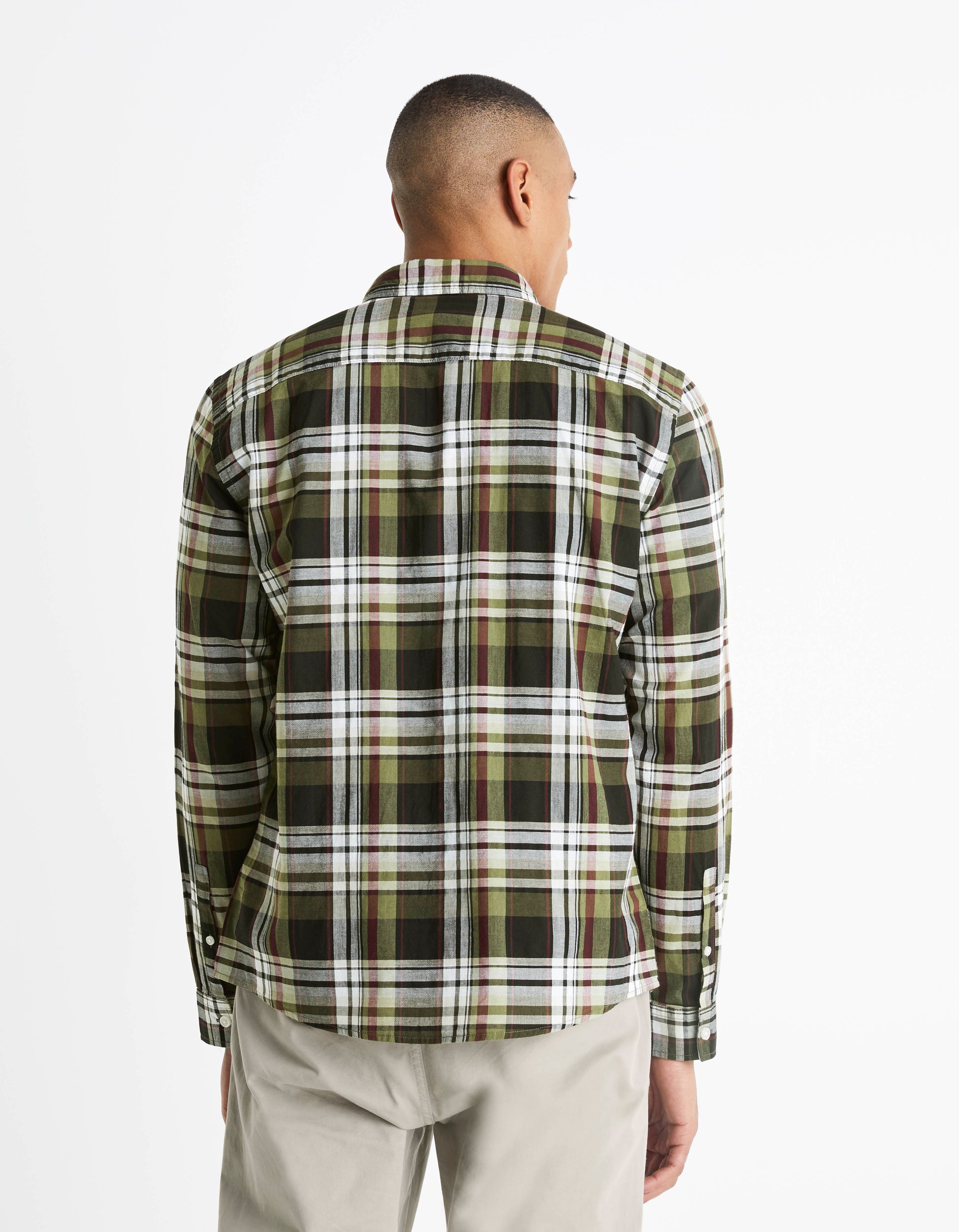 BAPOP KAKI LS SHIRT Celio