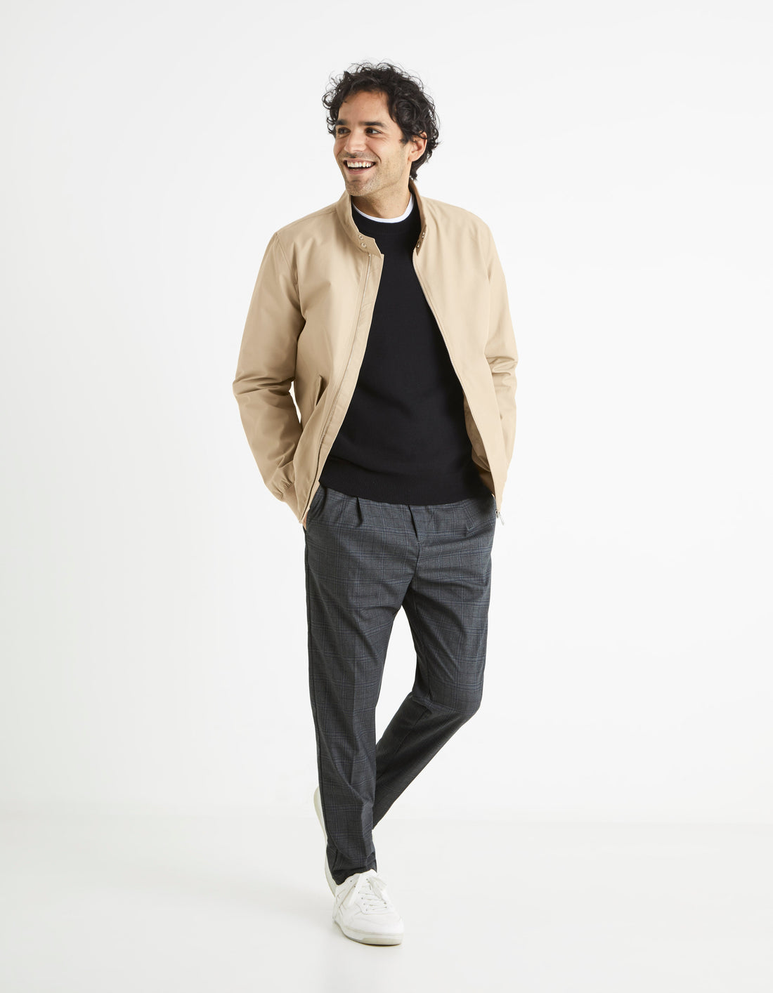Bepic Black Crew Neck Jumper Celio