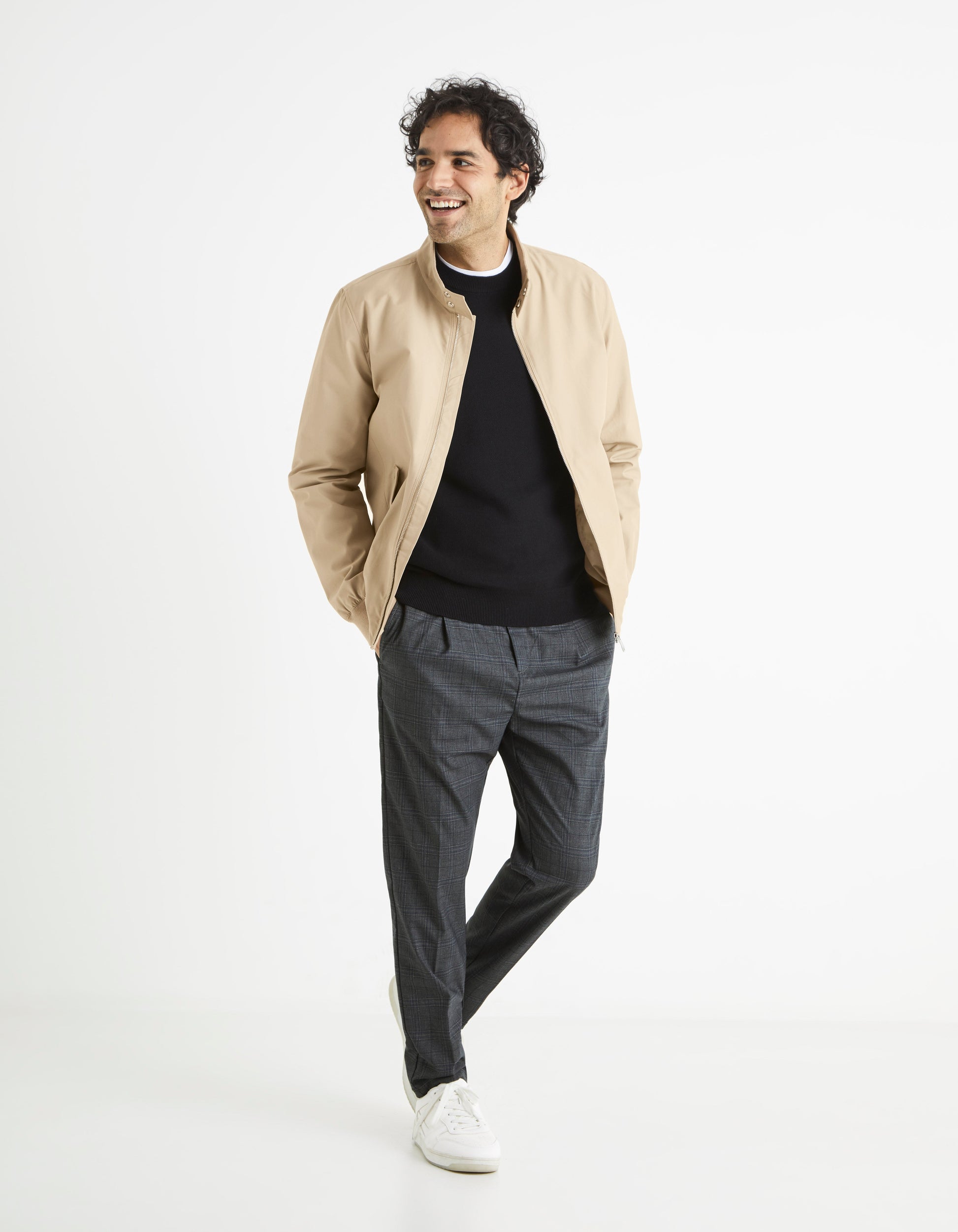 Bepic Black Crew Neck Jumper Celio