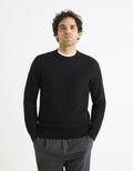 Bepic Black Crew Neck Jumper Celio