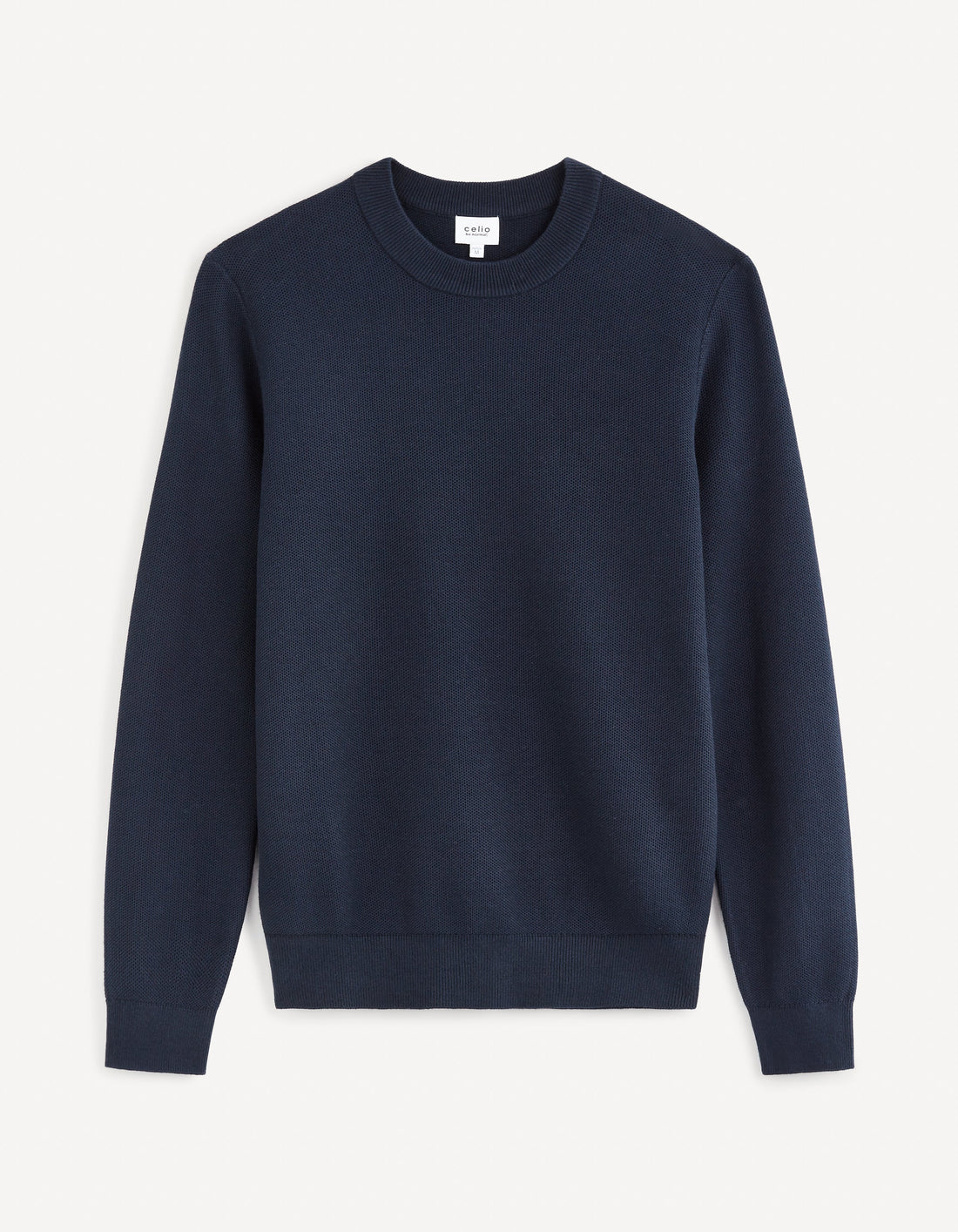 Bepic Navy Crew Neck Jumper Celio