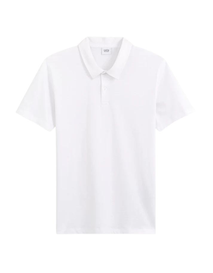 BEPOLO OPTICAL WHITE SS POLO Celio