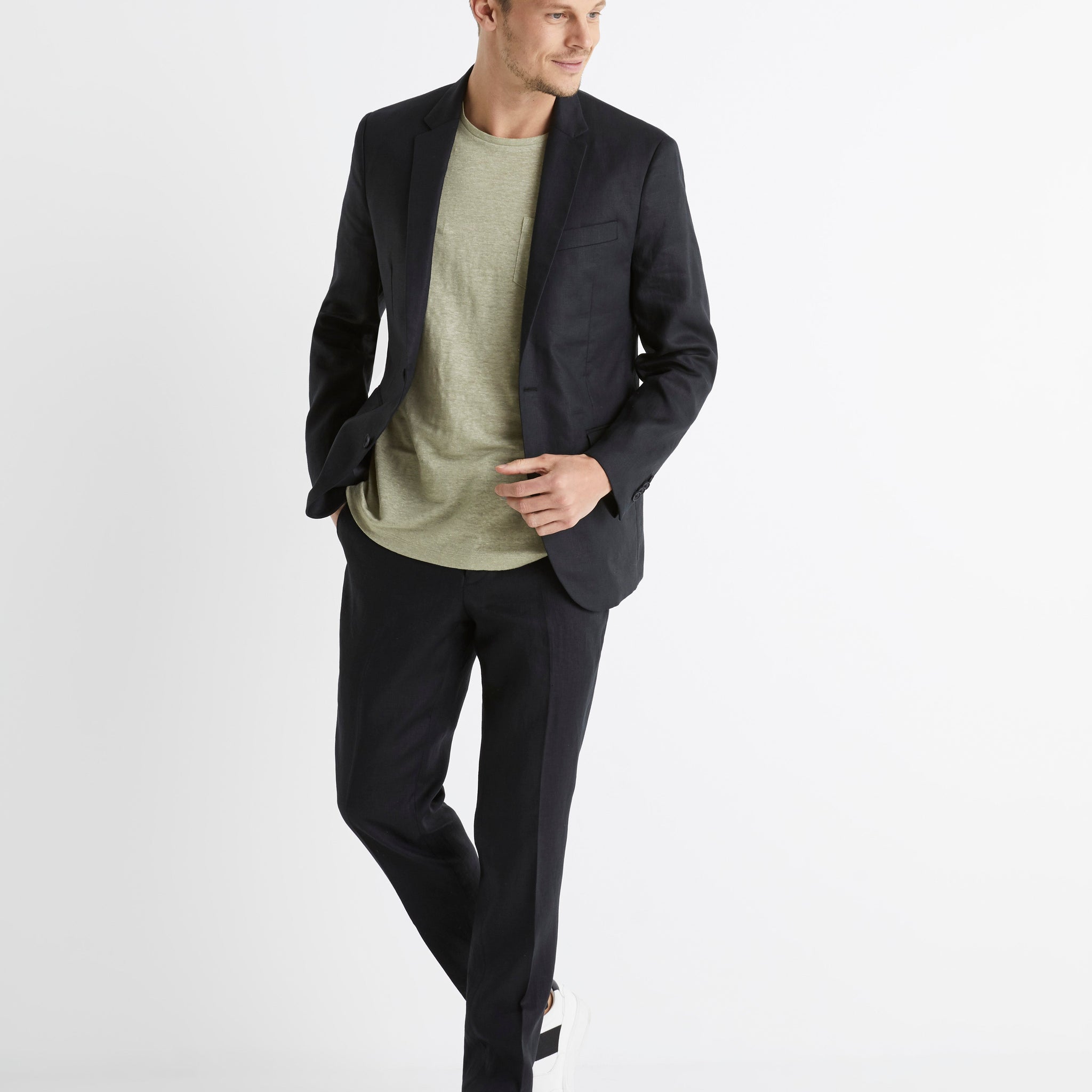 BOHOT2 BLACK SUIT PANTS Celio