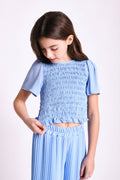 blue blouse KHABBAZ