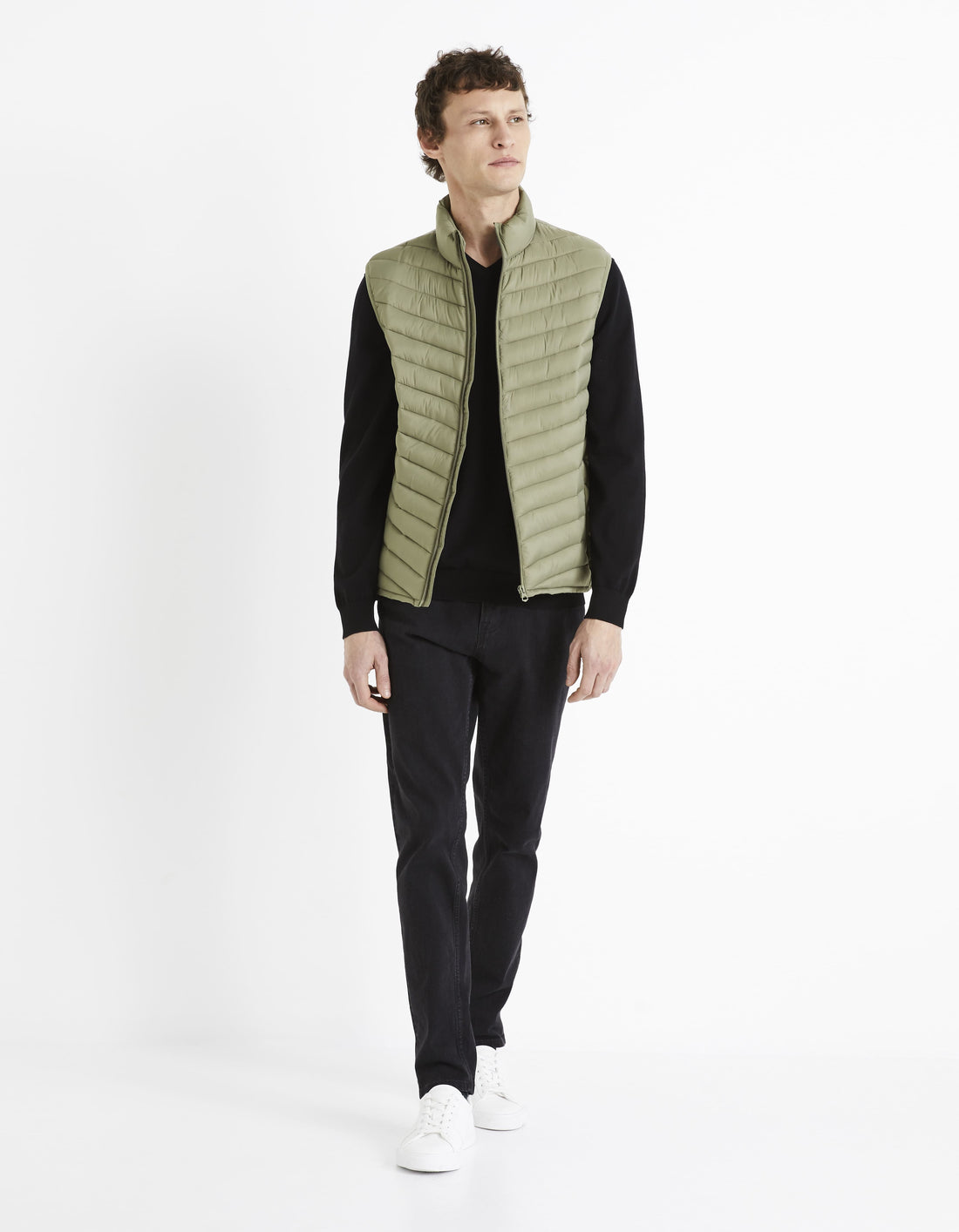 Decotonv Black Crew Neck Jumper Celio