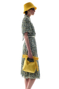 Sally bag yellow duchess satin Tara Jarmon