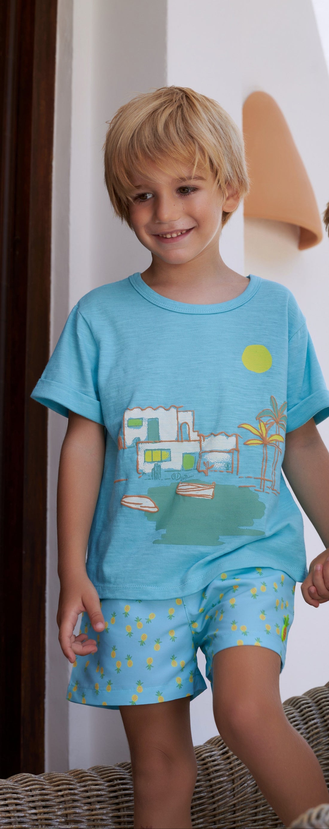 Blue t-shirt KHABBAZ