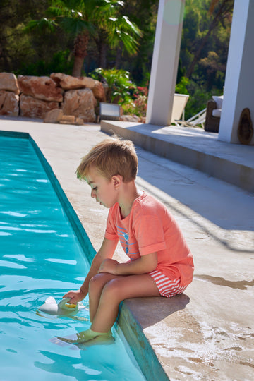 Coral t-shirt KHABBAZ