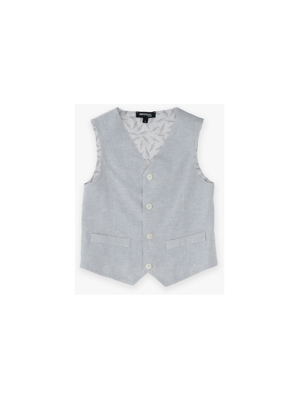 grey vest KHABBAZ