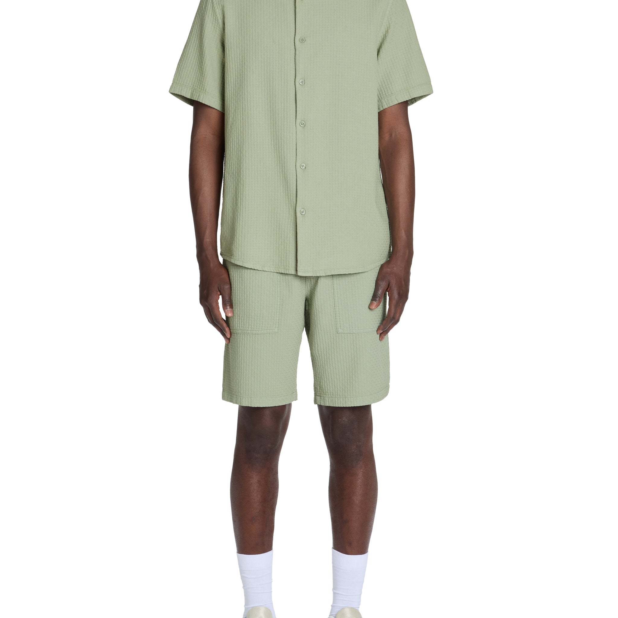 Lawaffle Sauge Short Sleeves Shirt