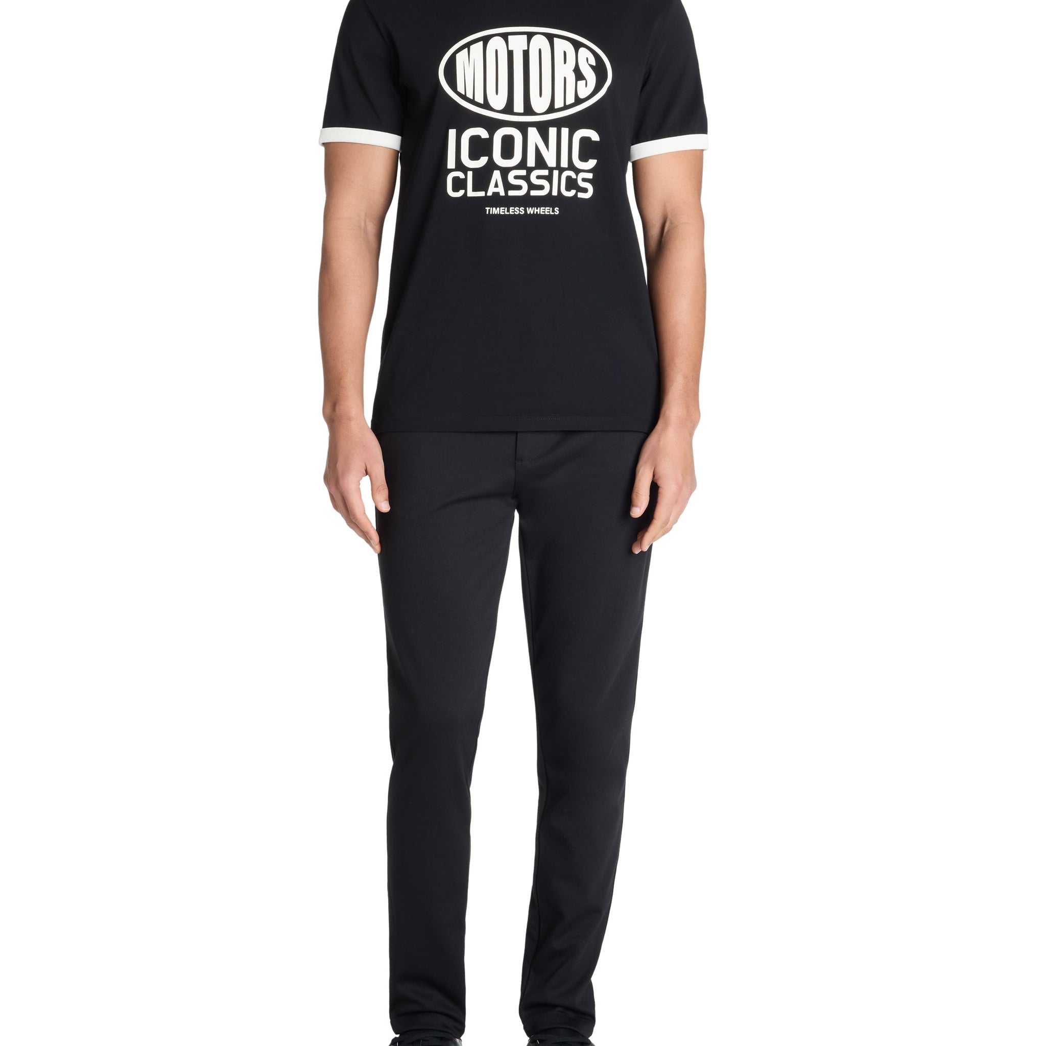 Leico Black Short Sleeves Tshirt Celio