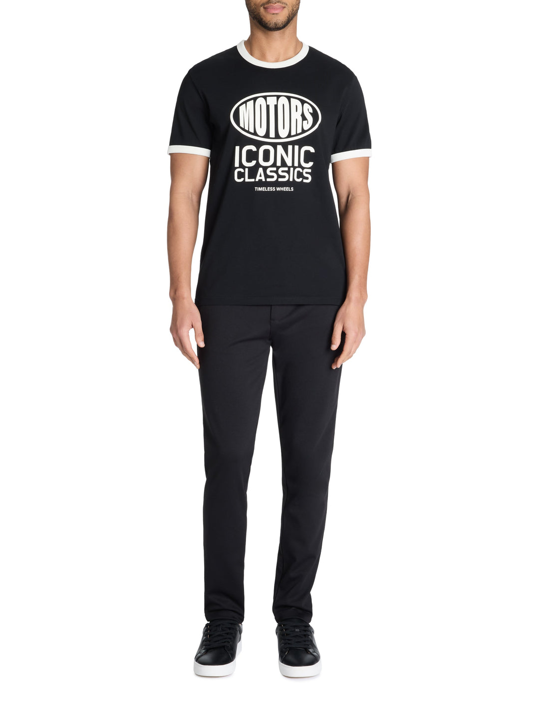 Leico Black Short Sleeves Tshirt Celio