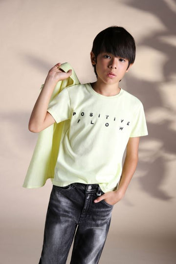 yellow t-shirt KHABBAZ