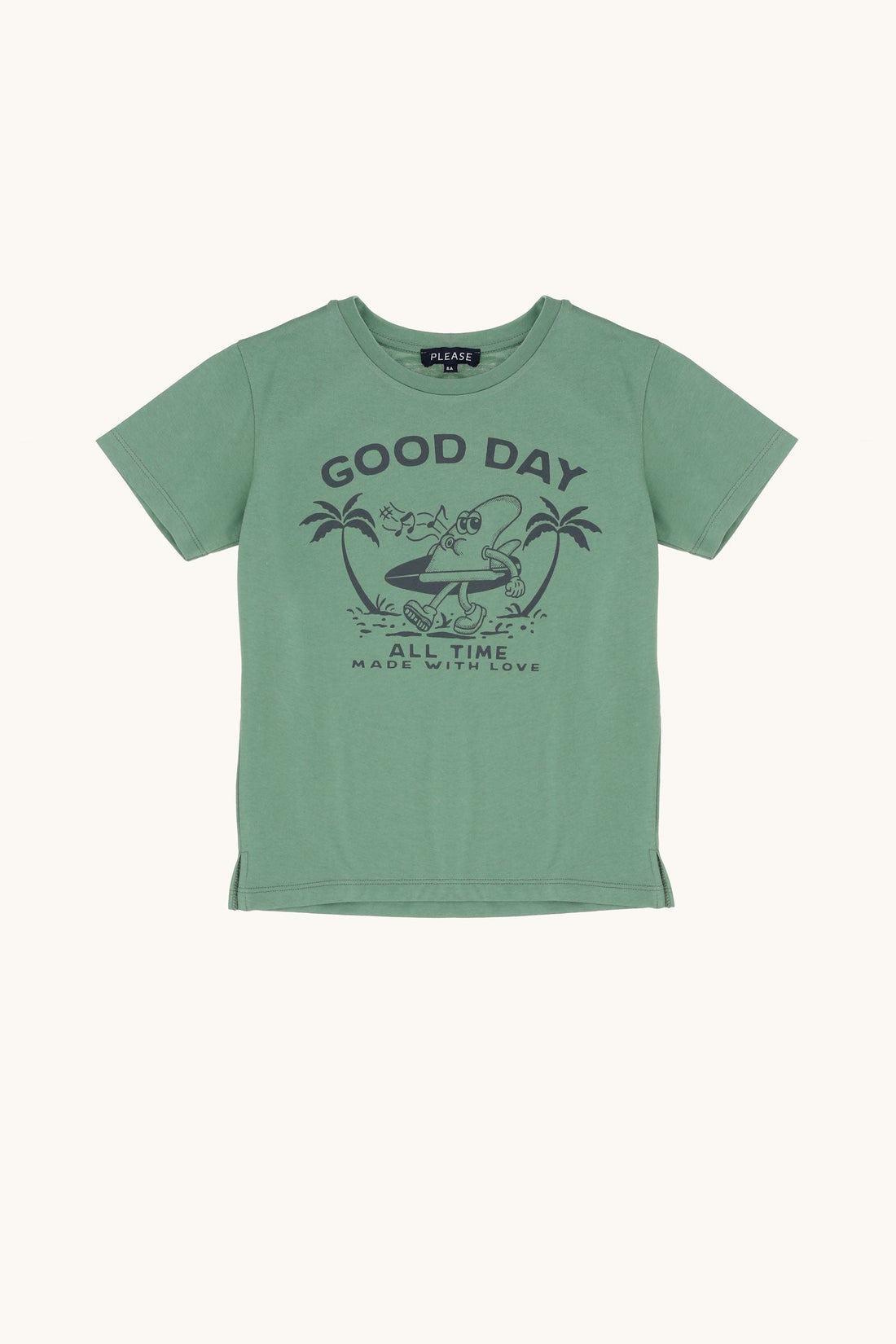 green t-shirt KHABBAZ