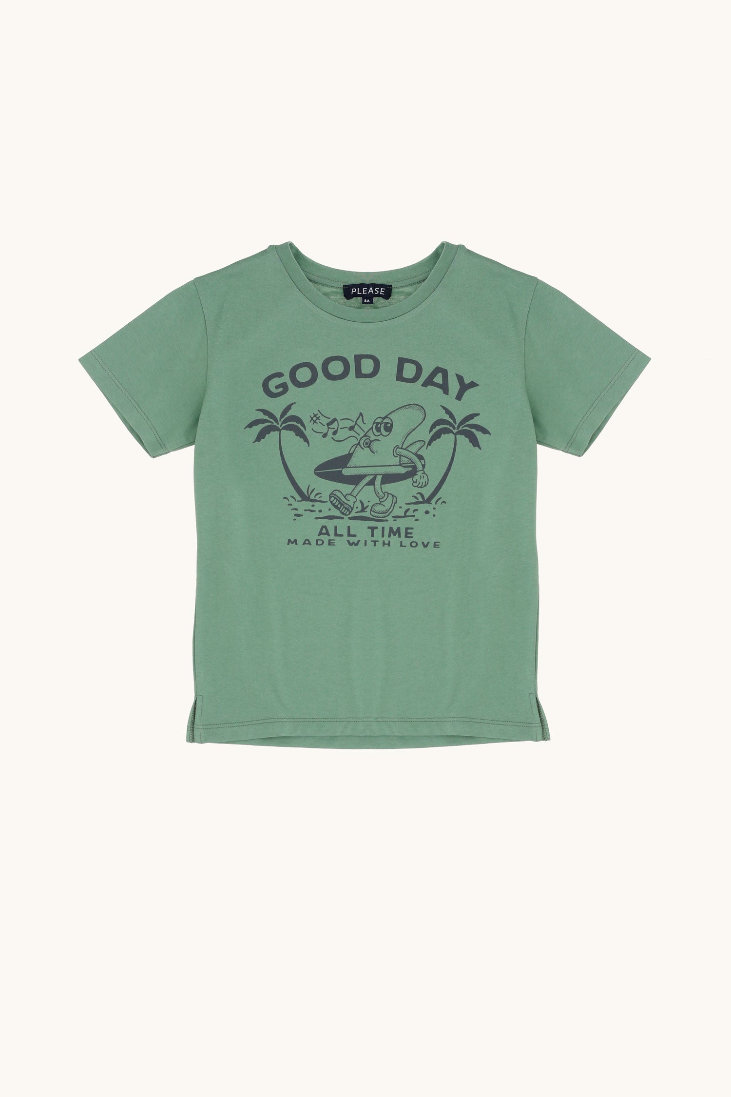 green t-shirt KHABBAZ