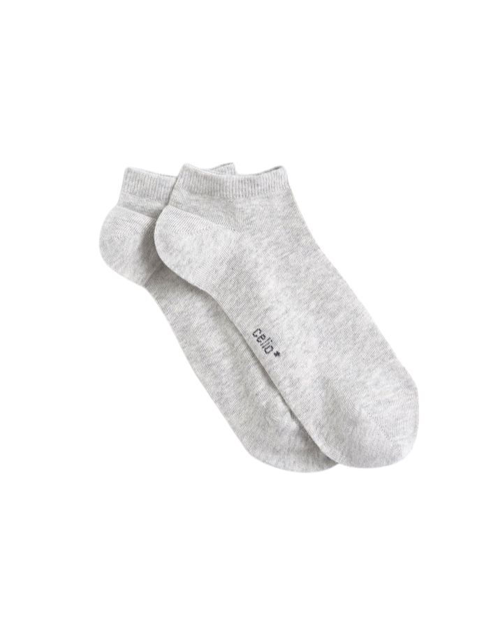 Minfunky Heather Light Grey Socks Celio