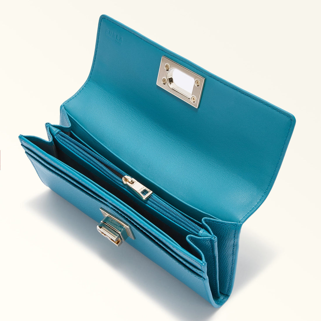 FURLA 1927 WALLET TURCHESE a