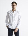 Rabellefr White Long Sleeves Shirt Celio