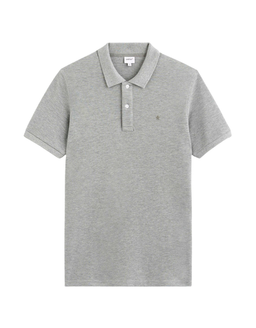 RECEONE1 HEATHER GREY SS POLO Celio