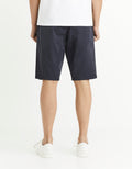 ROSLACK2BM NAVY BERMUDA Celio