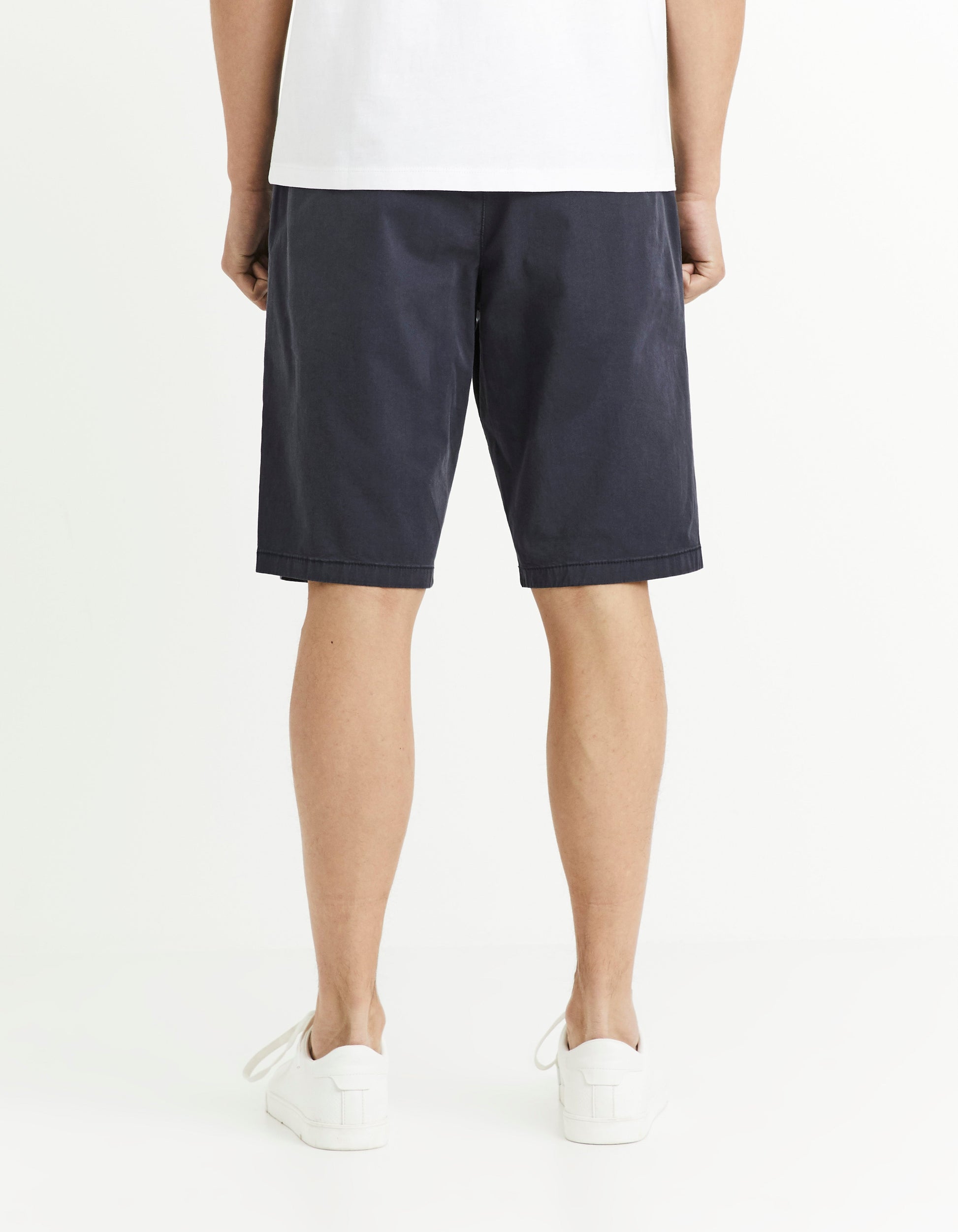 ROSLACK2BM NAVY BERMUDA Celio