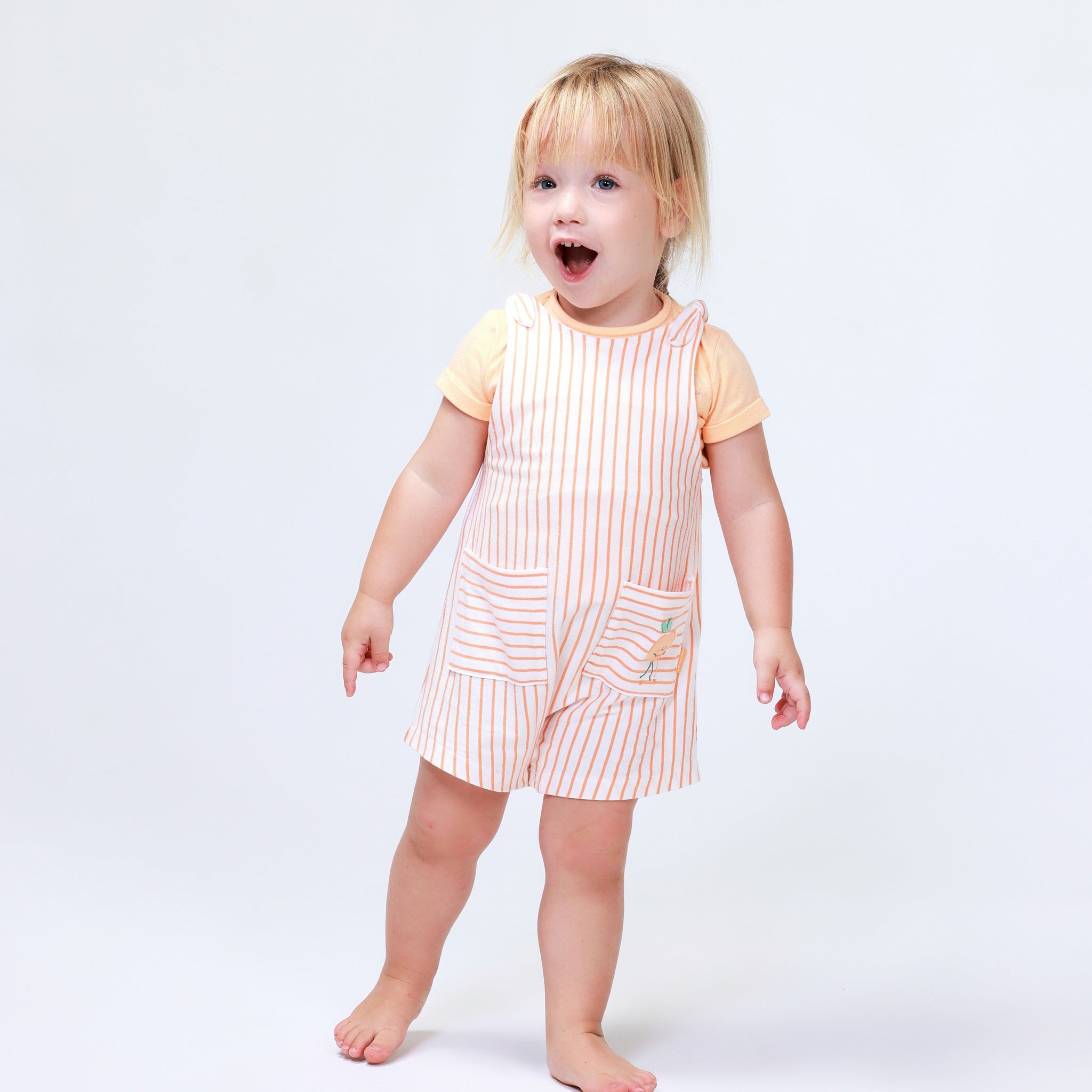 Orange 2 pieces set KHABBAZ