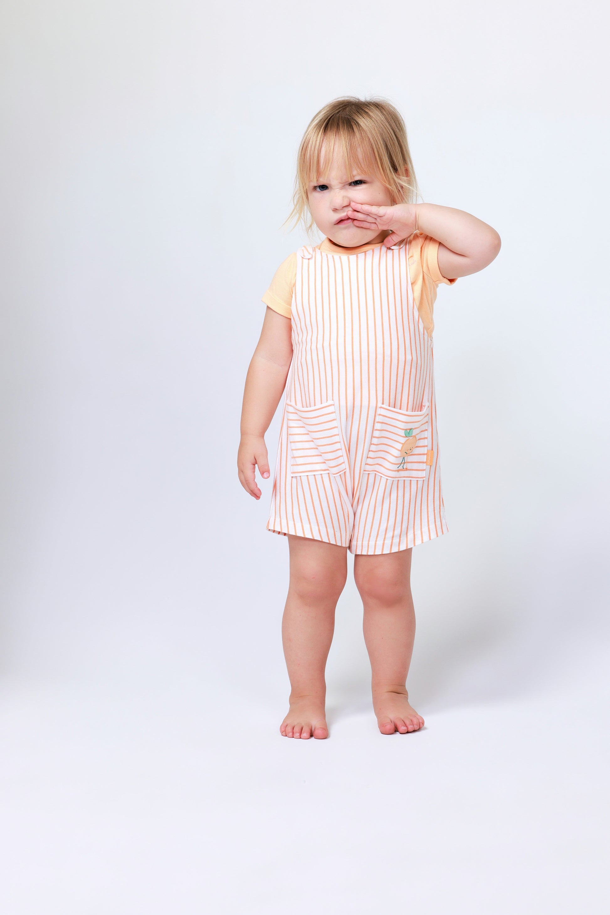 Orange 2 pieces set KHABBAZ